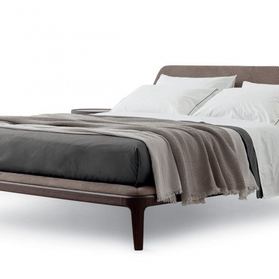 Modern Leather  Bed  Kelly Fabric Bed