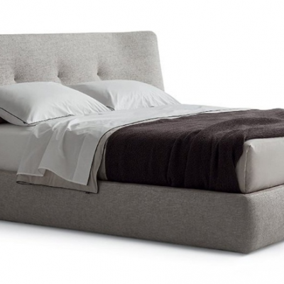 Modern Minimalist Upholstered bed Rever Low-profile Platform Bed