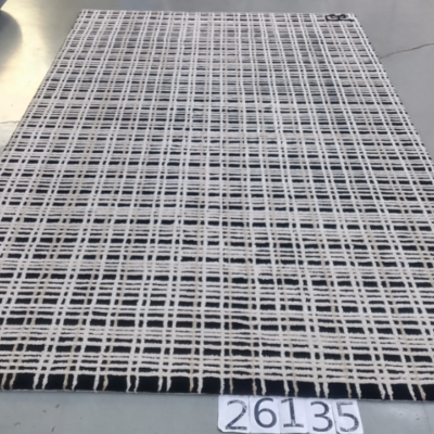 Wool Hand-made Rug Nocturne - Inspired Lattice 