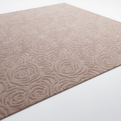Wool Hand-made Rug Rosy Reverie